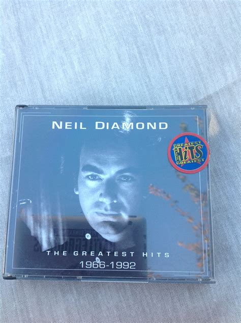 Neil Diamond The Greatest Hits 1966 1992 Cds Vintage 2 Etsy