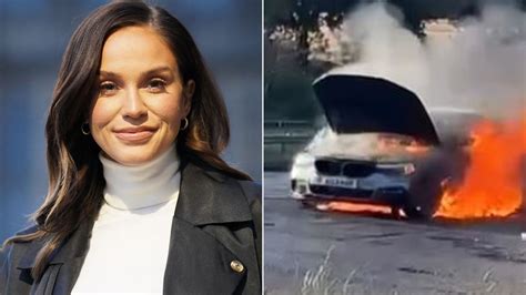 Vicky Pattison Left Shaken After Car Explodes And Bursts Into