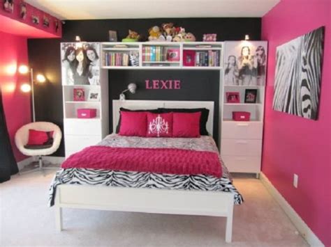 Pink black and white bedroom ideas for girls. Stylish Girls Pink Bedrooms Ideas