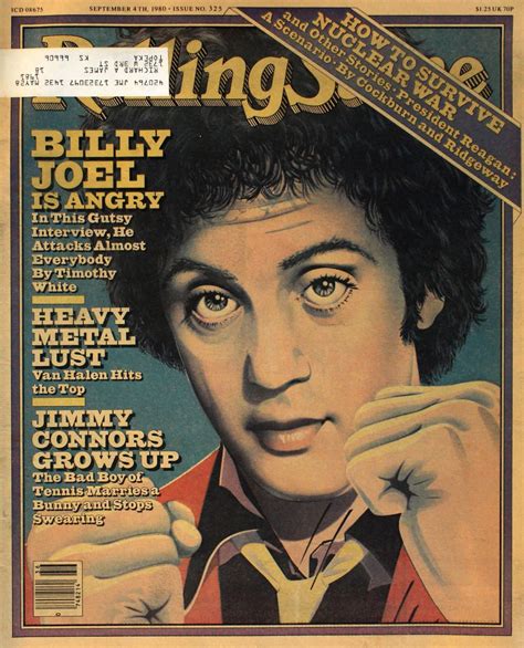 Rolling Stone Issue 325 September 4 1980 At Wolfgangs Billy Joel