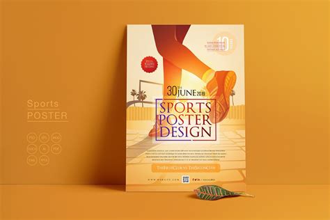 EyeCatching Poster & Flyer Bundle | Sport poster design, Poster design, Sport poster