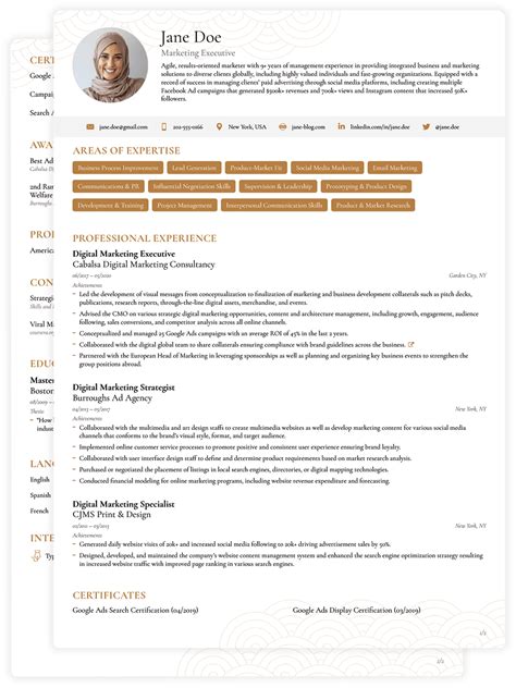 Interestingly, even your cv should have a particular cv format or layout. 8+ CV Templates for 2020 - 1-Click Edit & Download