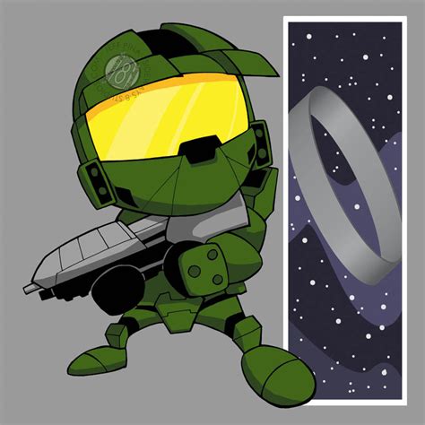 Chibi Master Chief By Sideways8studios On Deviantart