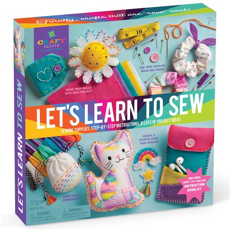 Buy Craft-tastic – Let's Learn to Sew Craft Kit – Includes Fun Projects