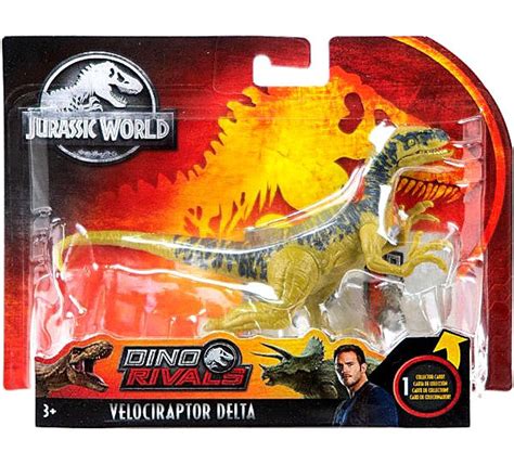 Jurassic World Fallen Kingdom Dino Rivals Velociraptor Delta Action