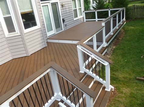 Scrape and sand the deck to prep it and paint it from top to bottom so the paint dries evenly, leaving you with a beautiful deck you can enjoy for years to come. Landscape Design Tips | Trex deck designs, Building a deck ...