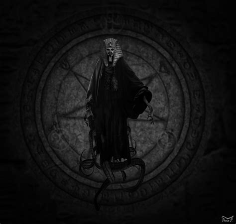 Nyarlathotep The Black Pharaoh By Neriak On Deviantart Lovecraftian Lovecraftian Horror