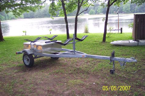 Boat trailer for rc diy (3d print) feilun ft011 & wltoys 10428 b @ songoland. TexasKayakFisherman.com • View topic - My Kayak Trailer. | Kayak trailer, Kayaking, Canoe and kayak