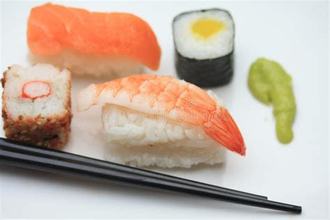 Prawn Sushi Stock Photo Image Of Japanese Meal Salmon 15149640