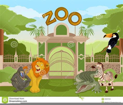 Animated Clipart Zoo Animals Free Images At Vector Clip