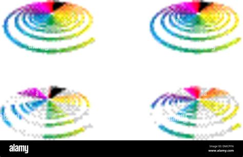 Rainbow Spiral Stock Vector Images Alamy