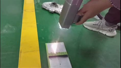 Paint Removal With Laser Cleaning Machine Laser Master