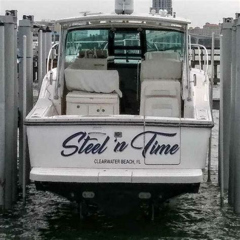 boat name decals boat names clearwater beach clear water tampa guy florida design the