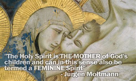 Jürgen Moltmann On The Holy Spirit As A Feminine Spirit The Postbarthian