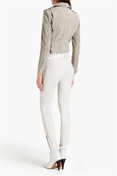 Iro Quartz Stretch Leather Skinny Pants Sale Up To 70 Off The Outnet