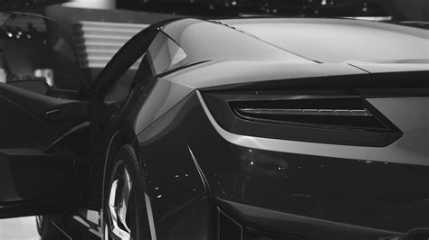 Awesome Black And White And Car Image 616477 On