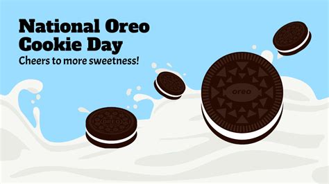 Free National Oreo Cookie Day Template Download In Pdf Illustrator