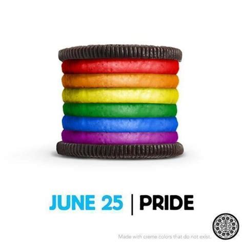 Gay Pride Rainbow Oreo Sparks 20000 Facebook Comments Debate Los
