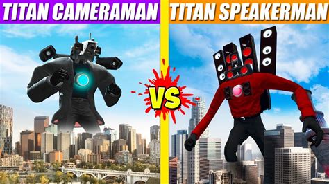 Titan Cameraman Boss Vs Titan Speakerman Boss Spore Youtube