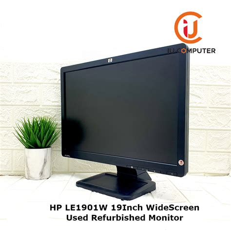 Hp Le1901w 19 Inch Widescreen Lcd Used Refurbished Monitor