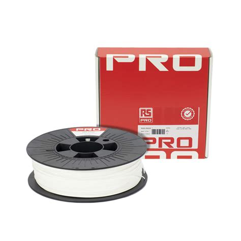Rs Pro Rs Pro 175mm White Pp 3d Printer Filament 500g 183 0207