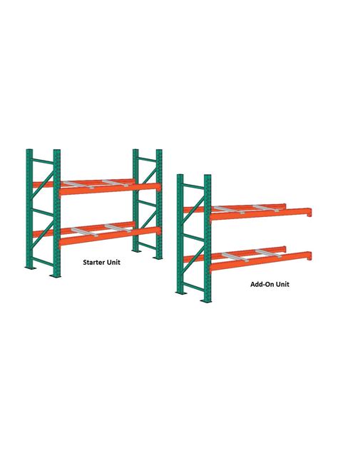 Pallet Rack Starter And Add On Units ~ Industrial Equipment For Sale