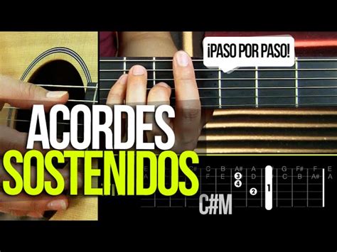 Acordes Sostenidos De Guitarra ¡paso Por Paso Aprende Guitarra 3