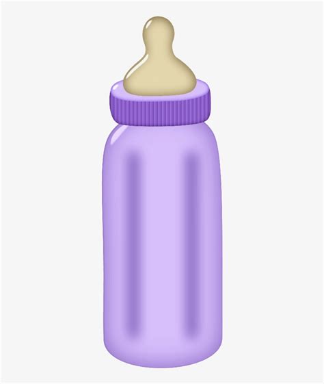 Purple Lid Baby Bottle Baby Bottle Feeding Bottle Purple Baby