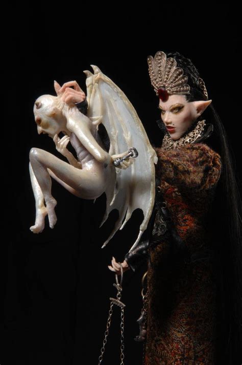 Lilith Mother Of Demons By Olderealms Lilith Ooak Art Doll Demon