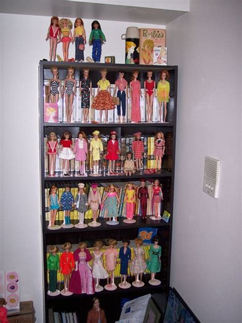 love this barbie display shelf i would want a whole room for my barbies vintage barbie dolls