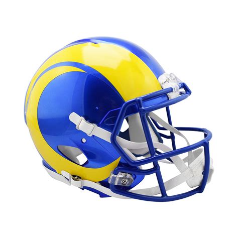 Los Angeles Rams Authentic Speed Football Helmet Riddell The Helmet