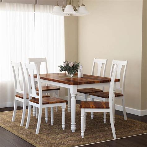 Two Tone Dining Room Set