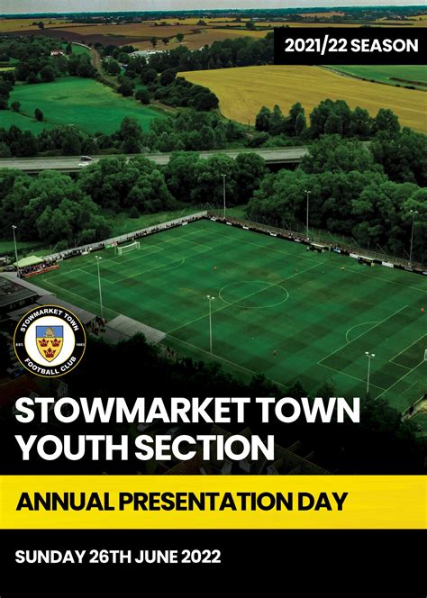 Stowmarket Town Youth Annual Presentation Day By Stowmarket Town