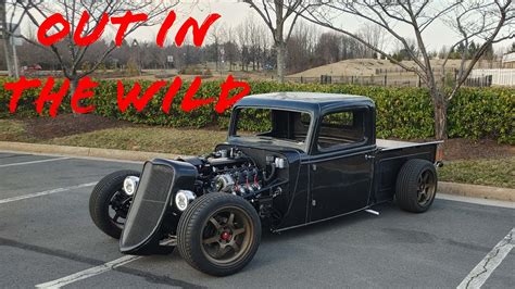 Factory Five 35 Hot Rod Truck Preparations And Neighborhood Drive Youtube