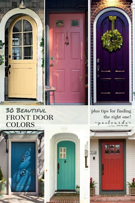 Front Door Paint Colors And How To Pick One Front Door Paint Colors Bold Front Door Colors