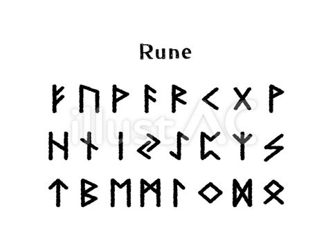 Free Vectors Rune Icon Illustration Set
