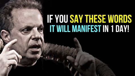 These 3 Words Will Manifest Your Dreams into Reality! - Dr. Joe