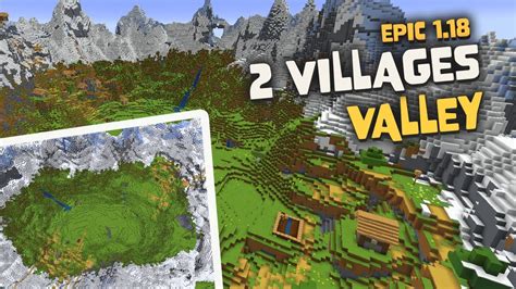 Epic Snowy Slopes Seed for Minecraft 1.19 | 2 Villages Inside a