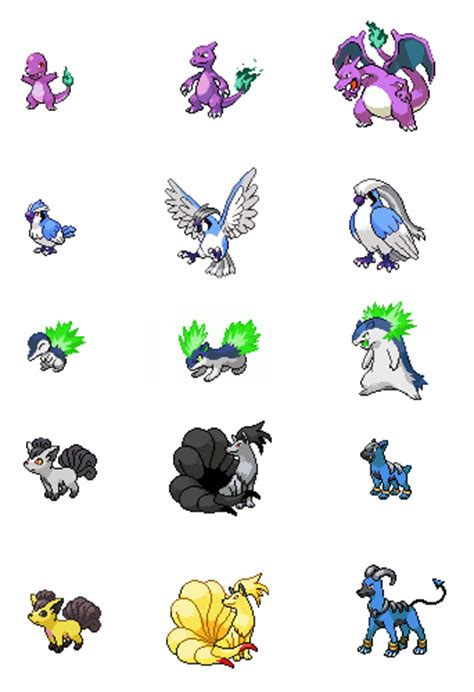Even More Recolored Pokemon Sprites 3 By Sylveon17 On Deviantart