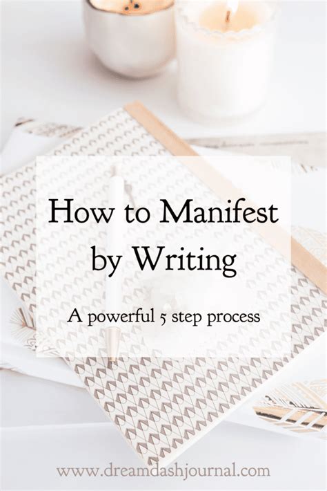 How To Manifest Something By Writing It Down Powerful
