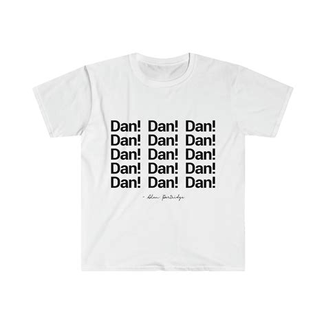 Dan Dan Dan Dan Alan Partridge Inspired T Shirt Black Etsy