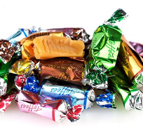 Assorted Toffees Chocolates And Sweets