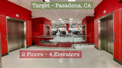 Four Mitsubishi Scenic Elevators For Two Floors Target Pasadena Ca
