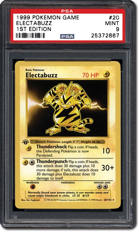 What makes a pokemon card first edition? PSA Set Registry: Collecting the 1999 Pokémon 1st Edition Gaming Card Base Set, the Series that ...