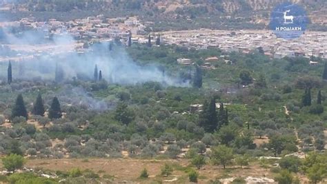 Σαν ατομική βόμβα μεγατόνων, έπεσαν οι δηλώσεις του δρ. Φωτιά τώρα: Στις φλόγες η Ρόδος | Pagenews.gr