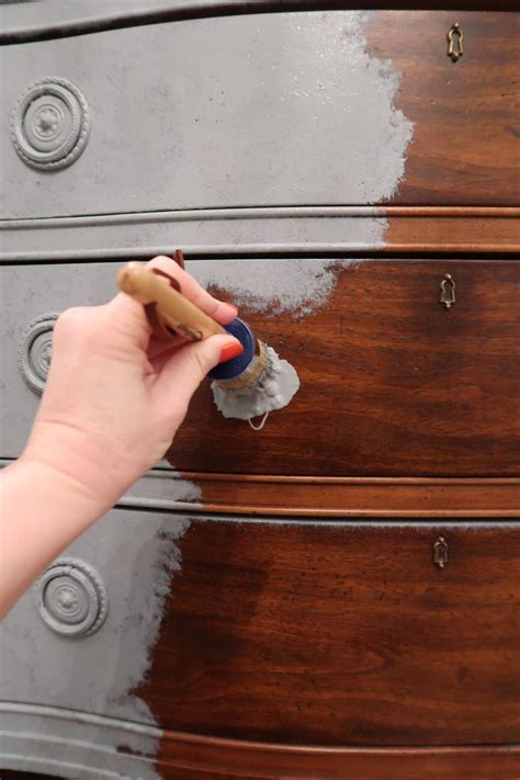 Yes You Can Use Chalk Paint Over Stain Muebles Pintados A La Tiza