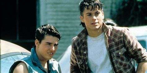 That Time The Outsiders Tom Cruise And Rob Lowe Were Left To Sleep In