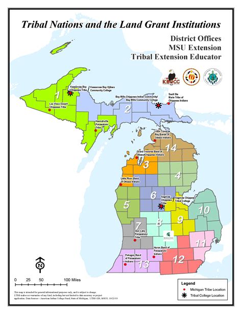 Tribal Nations And Land Grant Institutions In Michigan Tribal Extension