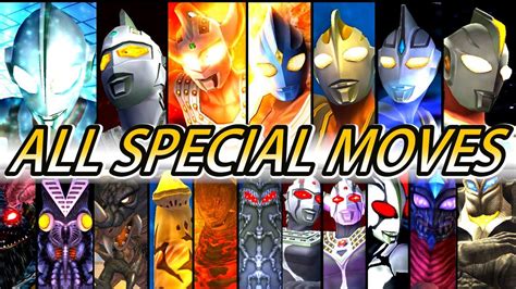 Ultraman Fer All Characters Special Moves 1080p Hd Youtube