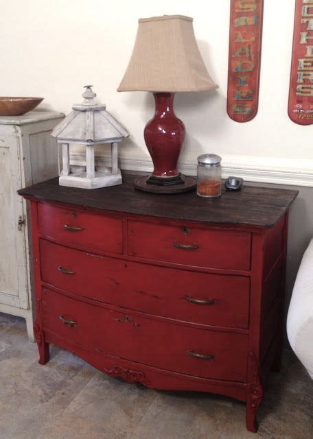 831 Best Red Painted Furniture Images On Pinterest Refurbished